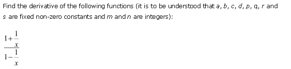 NCERT Solutions for Class 11 Maths Chapter 13 Limits and Derivatives Miscellaneous Ex Q6