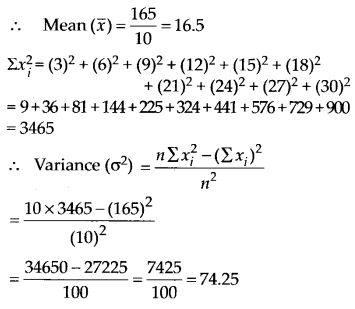 NCERT Solutions for Class 11 Maths Chapter 15 Statistics Ex 15.2 Q3