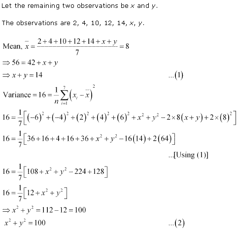 NCERT Solutions for Class 11 Maths Chapter 15 Statistics Miscellaneous Ex Q2.1