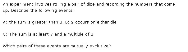NCERT Solutions for Class 11 Maths Chapter 16 Probability Ex 16.2 Q3