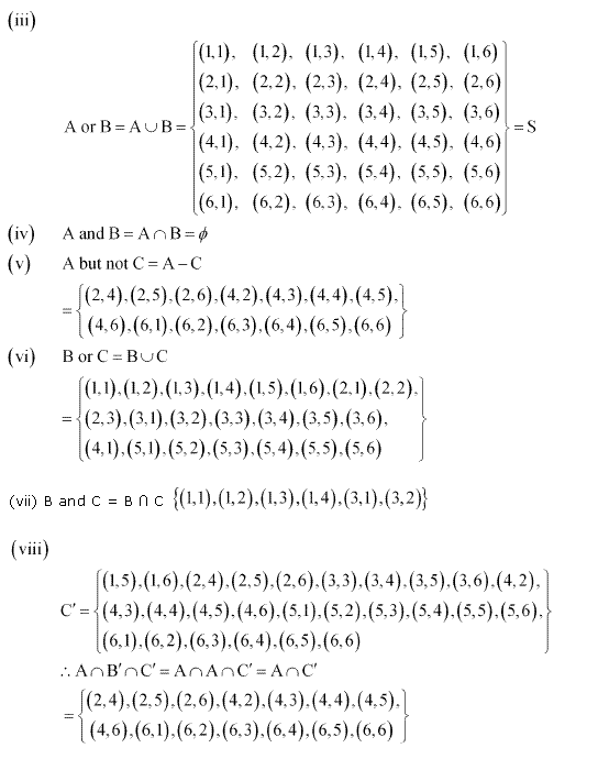 NCERT Solutions for Class 11 Maths Chapter 16 Probability Ex 16.2 Q6.2