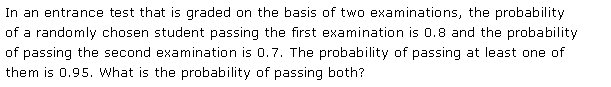 NCERT Solutions for Class 11 Maths Chapter 16 Probability Ex 16.3 Q19