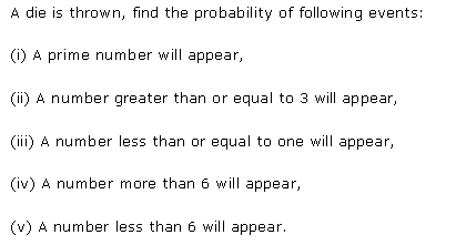 NCERT Solutions for Class 11 Maths Chapter 16 Probability Ex 16.3 Q3
