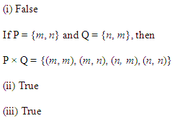 NCERT Solutions for Class 11 Maths Chapter 2 Relations and Functions Ex 2.1 Q4.1