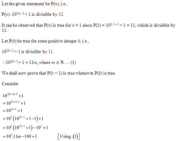 NCERT Solutions for Class 11 Maths Chapter 4 Principle of Mathematical Induction Ex 4.1 Q20.1
