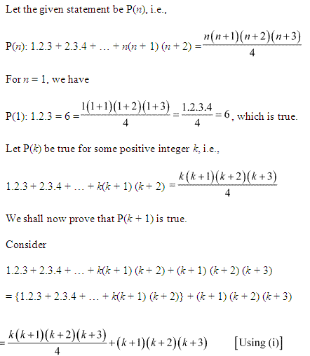 NCERT Solutions for Class 11 Maths Chapter 4 Principle of Mathematical Induction Ex 4.1 Q4.1