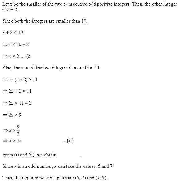 NCERT Solutions for Class 11 Maths Chapter 6 Linear Inequalities Ex 6.1 Q23.1