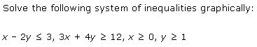 NCERT Solutions for Class 11 Maths Chapter 6 Linear Inequalities Ex 6.3 Q12