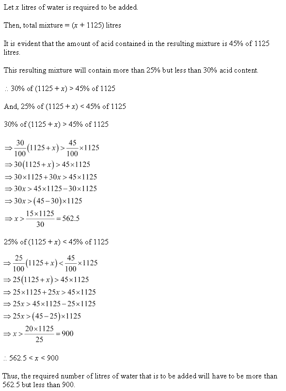 NCERT Solutions for Class 11 Maths Chapter 6 Linear Inequalities Miscellaneous Ex Q13.1