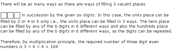 NCERT Solutions for Class 11 Maths Chapter 7 Permutation and Combinations Ex 7.1 Q2.1