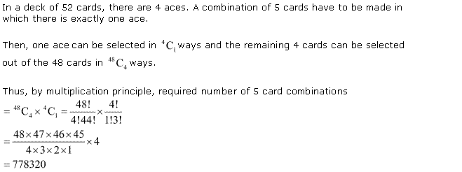 NCERT Solutions for Class 11 Maths Chapter 7 Permutation and Combinations Ex 7.4 Q6.1