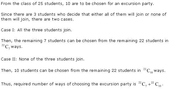NCERT Solutions for Class 11 Maths Chapter 7 Permutation and Combinations Miscellaneous Ex Q10.1
