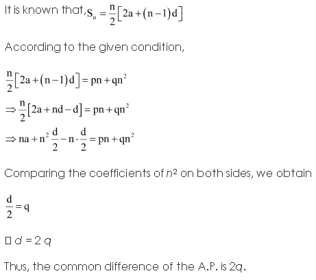 NCERT Solutions for Class 11 Maths Chapter 9 Sequences and Series Ex 9.2 Q8.1