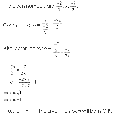 NCERT Solutions for Class 11 Maths Chapter 9 Sequences and Series Ex 9.3 Q6.1
