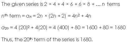 NCERT Solutions for Class 11 Maths Chapter 9 Sequences and Series Miscellaneous Ex Q22.1