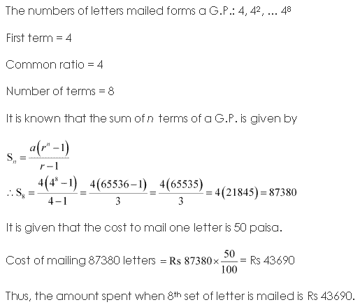 NCERT Solutions for Class 11 Maths Chapter 9 Sequences and Series Miscellaneous Ex Q29.1