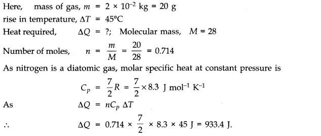 case study questions on thermodynamics class 11