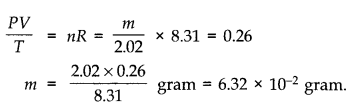 NCERT Solutions for Class 11 Physics Chapter 13 Kinetic Theory Q3.2