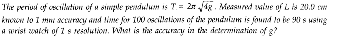 NCERT Solutions for Class 11 Physics Chapter 2 Units and Measurements Extra Questions HOTS Q6