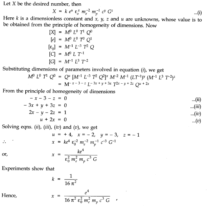 NCERT Solutions for Class 11 Physics Chapter 2 Units and Measurements Extra Questions LAQ Q1