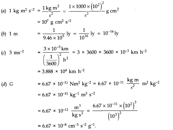 NCERT Solutions for Class 11 Physics Chapter 2 Units and Measurements Q2