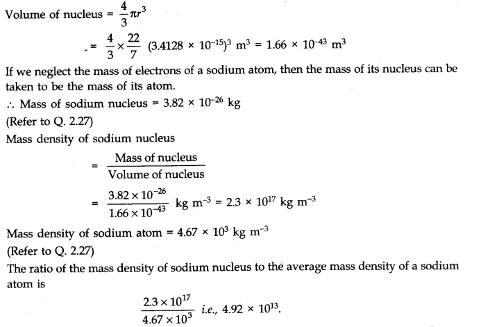 NCERT Solutions for Class 11 Physics Chapter 2 Units and Measurements Q28