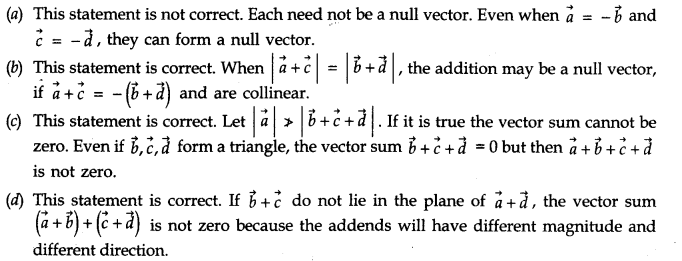 NCERT Solutions for Class 11 Physics Chapter 4 Motion in a Plane Q7.1