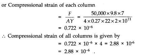 NCERT Solutions for Class 11 Physics Chapter 9 Mechanical Properties of Solids Q7.1