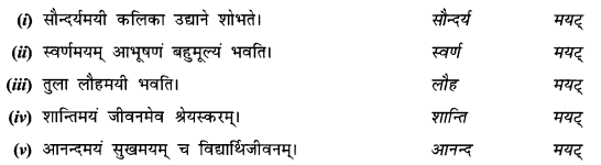 Abhyasvan Bhav Sanskrit Class 9 Solutions Chapter 8 उपसर्गाव्ययप्रत्ययाः 6