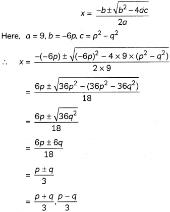 CBSE Sample Papers for Class 10 Maths Standard Term 2 Set 1 with Solutions 10