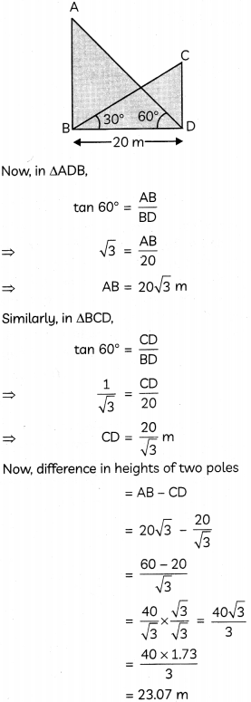 CBSE Sample Papers for Class 10 Maths Standard Term 2 Set 1 with Solutions 17