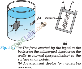 Mechanical Properties of Fluids Class 11 Notes Physics Chapter 10 img-1