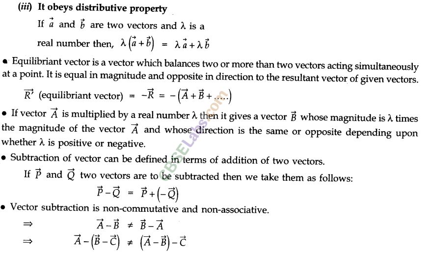 Motion in a Plane Class 11 Notes Physics Chapter 4 img-11