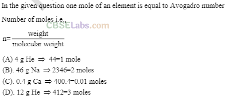 NCERT Exemplar Class 11 Chemistry Chapter 1 Some Basic Concepts of Chemistry Img 6