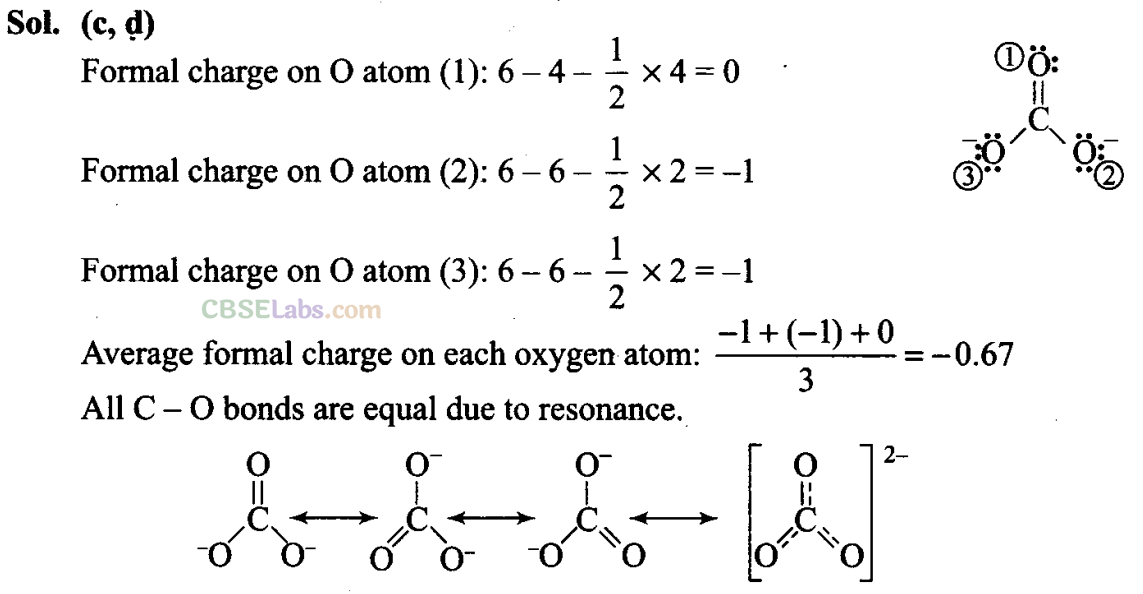 NCERT Exemplar Class 11 Chemistry Chapter 4 Chemical Bonding and Molecular Structure Img 16