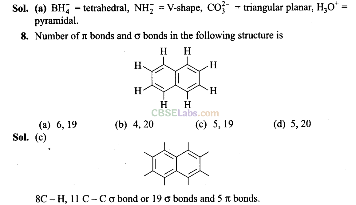 NCERT Exemplar Class 11 Chemistry Chapter 4 Chemical Bonding and Molecular Structure Img 6