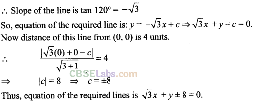 NCERT Exemplar Class 11 Maths Chapter 10 Straight Lines Img 13