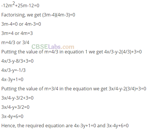 NCERT Exemplar Class 11 Maths Chapter 10 Straight Lines Img 24