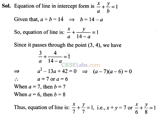 NCERT Exemplar Class 11 Maths Chapter 10 Straight Lines Img 4