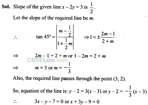 NCERT Exemplar Class 11 Maths Chapter 10 Straight Lines Img 49