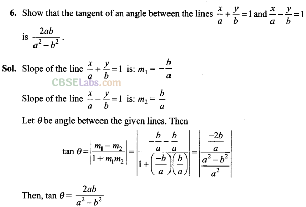 NCERT Exemplar Class 11 Maths Chapter 10 Straight Lines Img 6