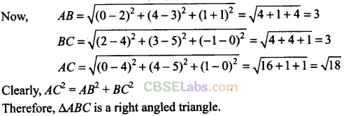 NCERT Exemplar Class 11 Maths Chapter 12 Introduction to Three Dimensional Geometry Img 9