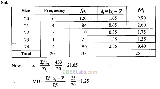 NCERT Exemplar Class 11 Maths Chapter 15 Statistics Img 1