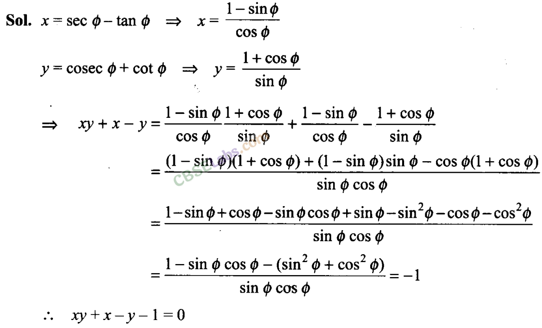 NCERT Exemplar Class 11 Maths Chapter 3 Trigonometric Functions Img 26