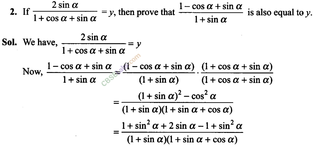 NCERT Exemplar Class 11 Maths Chapter 3 Trigonometric Functions Img 3
