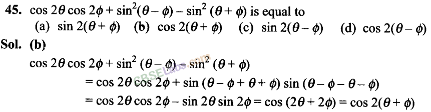 NCERT Exemplar Class 11 Maths Chapter 3 Trigonometric Functions Img 41