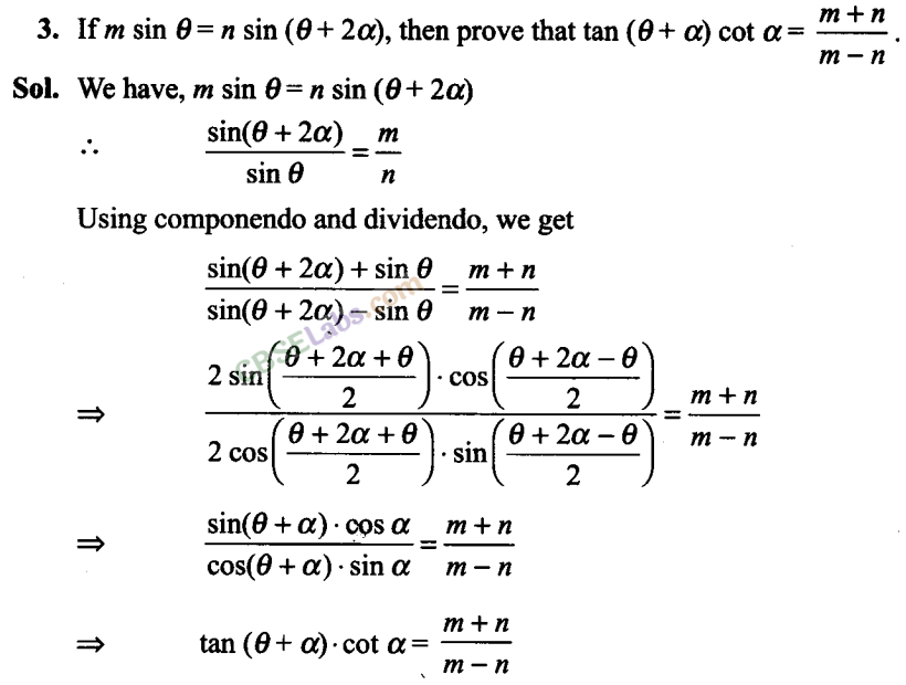 NCERT Exemplar Class 11 Maths Chapter 3 Trigonometric Functions Img 5