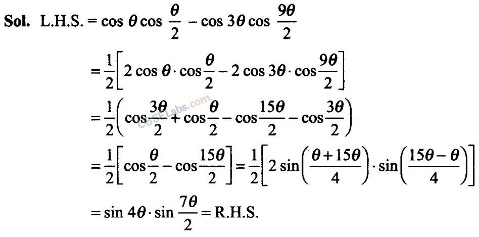 NCERT Exemplar Class 11 Maths Chapter 3 Trigonometric Functions Img 9