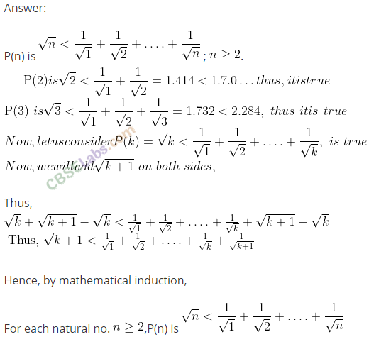NCERT Exemplar Class 11 Maths Chapter 4 Principle of Mathematical Induction Img 3