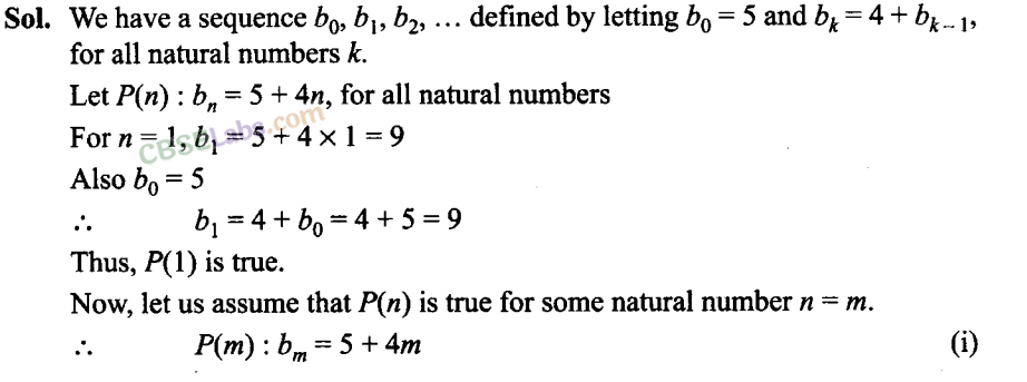 NCERT Exemplar Class 11 Maths Chapter 4 Principle of Mathematical Induction Img 6